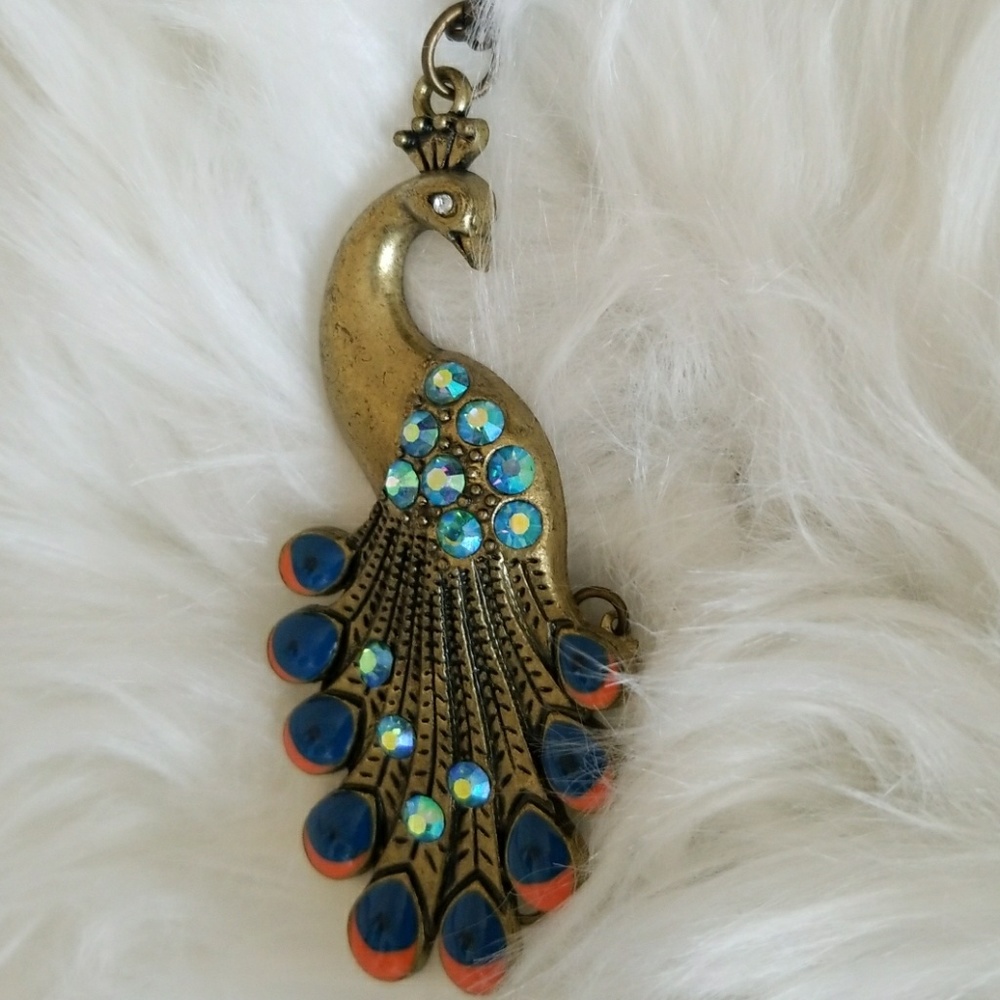 💫Jeweled Peacock Necklace Bundle💫